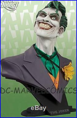 DC DIRECT JOKER 12 SCALE BUST WithBOX BATMAN Animated Statue The DARK KNIGHT