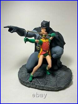 DC Direct Batman & Robinthe Dark Knight Strikes Again Statue #1988 Frank Miller