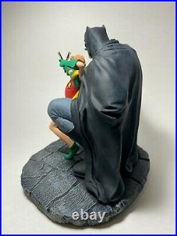 DC Direct Batman & Robinthe Dark Knight Strikes Again Statue #1988 Frank Miller
