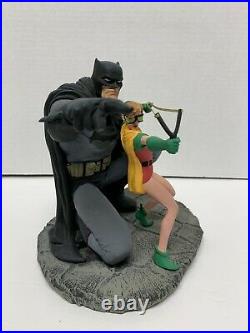 DC Direct Batman & Robinthe Dark Knight Strikes Again Statue #3453 Frank Miller