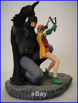 DC Direct Batman & Robinthe Dark Knight Strikes Again Statue #4445 Frank Miller