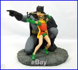 DC Direct Batman & Robinthe Dark Knight Strikes Again Statue #908 Frank Miller