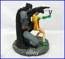 DC Direct Batman & Robinthe Dark Knight Strikes Again Statue #908 Frank Miller