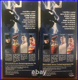 DC Direct Superman Batman The Dark Knight Returns Comic Deluxe Action Figure Nib