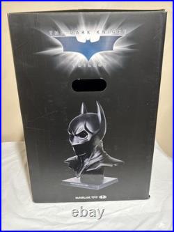 DC Direct The Dark Knight 2008 Batman 11 Scale Cowl Replica- Open Box