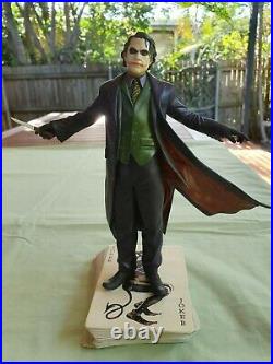 DC Direct The Dark Knight JOKER Heath Ledger Statue by Kolby Jukes
