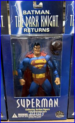 DC Direct The Dark Knight Returns by Frank Miller Set Of 4 Action Figures NOS
