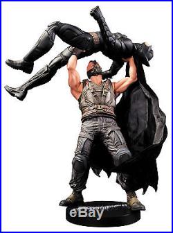 DC Direct The Dark Knight Rises Bane Vs Batman Icon Statue 16 Scale New MIB