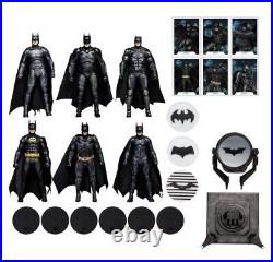 DC Multiverse Batman Ultimate Movie Collection 6 Pack McFarlane Toys In Hand