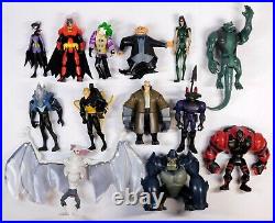 DC The Batman Figure Lot Of 13 Mattel Animated