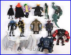 DC The Batman Figure Lot Of 13 Mattel Animated