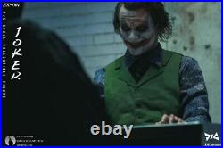 DJ-CUSTOM 16 EX001 Dark Knight Joker Heath Ledger 12'' Male Action Figure Toys