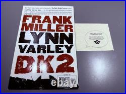DK2 The Dark Knight Strikes Again #1 2 3 COMPLETE FRANK MILLER SIGNED CBLDF COA