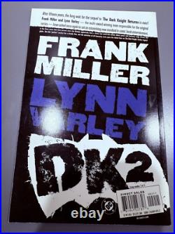 DK2 The Dark Knight Strikes Again #1 2 3 COMPLETE FRANK MILLER SIGNED CBLDF COA