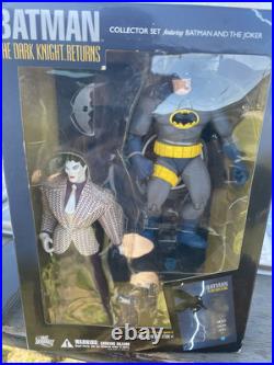 DU DC Direct Dark Knight Returns Batman Joker Comic Book Action Figure Set