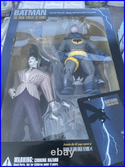 DU DC Direct Dark Knight Returns Batman Joker Comic Book Action Figure Set