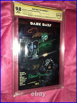 Dark Days The Casting 1 Con Exclusive Foil 8Xs Signed! 1st Cameo Dark Knights