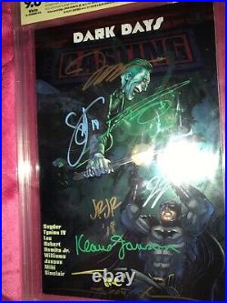 Dark Days The Casting 1 Con Exclusive Foil 8Xs Signed! 1st Cameo Dark Knights