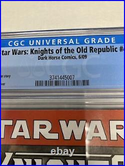 Dark Horse Comics Star Wars Knights Of The Old Republic 42 CGC Graded 9.6