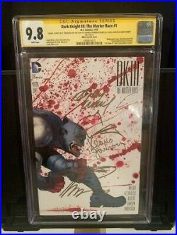 Dark Knight 3 The Master Race #1 Frank Miller Wraparound Variant Cgc 9.8