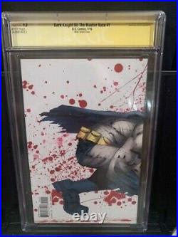 Dark Knight 3 The Master Race #1 Frank Miller Wraparound Variant Cgc 9.8