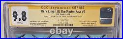 Dark Knight 3 The Master Race 4 Cgc Ss 9.8 3x Signed Lee, Sinclair & Williams