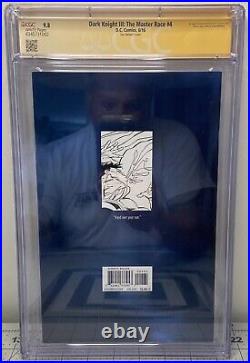 Dark Knight 3 The Master Race 4 Cgc Ss 9.8 3x Signed Lee, Sinclair & Williams