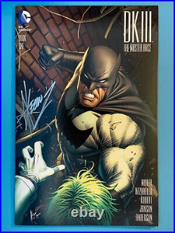 Dark Knight Dk III The Master Race #1 Aod Variant Book One Signed Dale Keown Coa