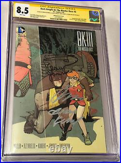 Dark Knight III #2 Chiang CGC 8.5 Signed Frank Miller, Azzarello, Janson, Kubert