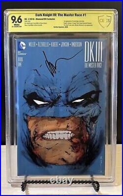 Dark Knight III The Master Class Book One (#1) Cbcs 9.6 Signed Jock Variant