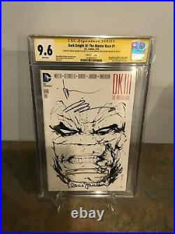 Dark Knight III The Master Race #1 CGC SS 9.6 4X Miller, Azzarello, Jock, Janson