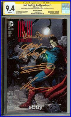 Dark Knight III The Master Race #1 Cgc 9.4 White Pages ID 58656