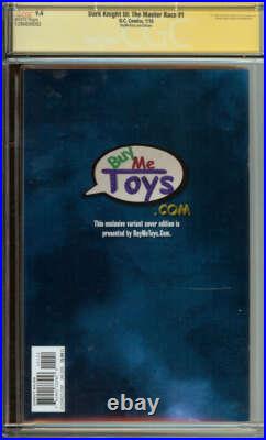 Dark Knight III The Master Race #1 Cgc 9.4 White Pages ID 58656