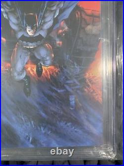 Dark Knight III The Master Race #1 Cgc 9.8 Midtown Exclusive Silvestri Variant