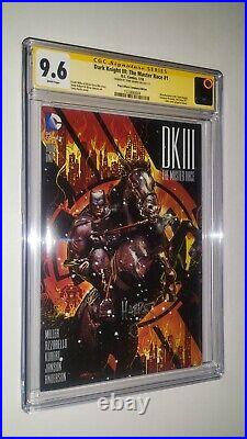 Dark Knight III The Master Race #1 Pop Culture Tony Harris Variant CGC SS 9.6