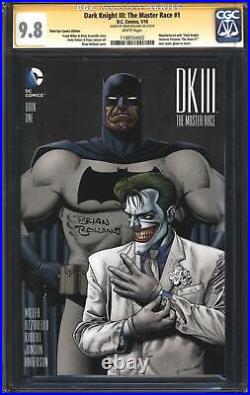 Dark Knight III The Master Race (2016) #1 Third Eye Comics Edition CGC Signatur