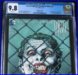 Dark Knight III The Master Race #4 CGC 9.8 JIM LEE VARIANT DC Comic 2016