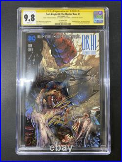 Dark Knight III The Master Race 7 CGC SS 9.8 4X SIGNED MILLER, KUBERT, JANSON +