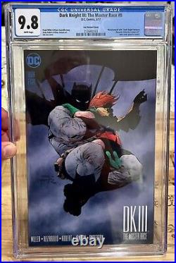 Dark Knight III The Master Race #8 CGC 9.8 1500 Lee Variant! Batman HTF