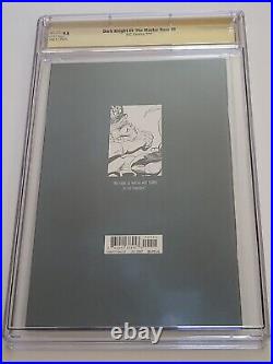 Dark Knight III The Master Race #9 CGC 9.8 SS Andy Kubert/Frank Miller Cover