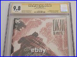 Dark Knight III The Master Race #9 CGC 9.8 SS Andy Kubert/Frank Miller Cover