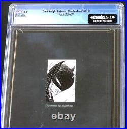 Dark Knight Returns The Golden Child #1? CGC 9.8? Frank Miller Variant 2020