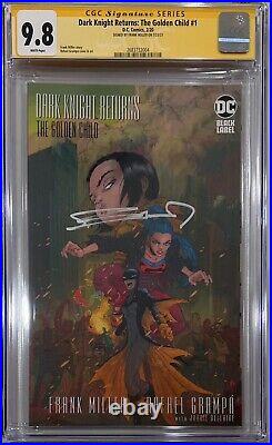 Dark Knight Returns The Golden Child CGC SS 9.8 SIGNED BY FRANK MILLER H/P