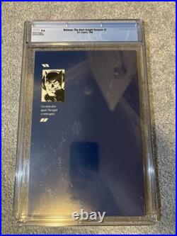 Dark Knight Rises 1, 2 & 4 (Missing 3) CGC Frank Miller