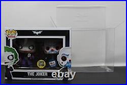 Dark Knight The Joker Bank Robber 2 Pack (glow) 1 Of 480 Grail Funko Pop