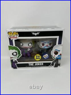 Dark Knight The Joker Glow 2 pack DAMAGED BOX SEE PICS