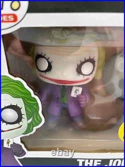 Dark Knight The Joker Glow 2 pack DAMAGED BOX SEE PICS