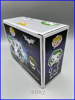 Dark Knight The Joker Glow 2 pack DAMAGED BOX SEE PICS