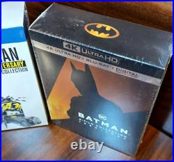 Dark Knight Trilogy + Batman Anthology(4K+Blu-ray)+Animation Films-NEW-Free S&H