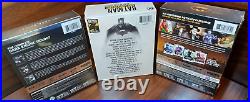 Dark Knight Trilogy + Batman Anthology(4K+Blu-ray)+Animation Films-NEW-Free S&H